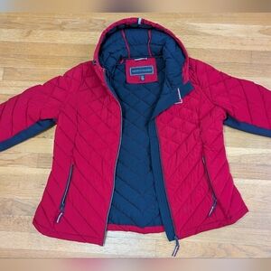 Tommy Hilfiger Red Quilted Jacket